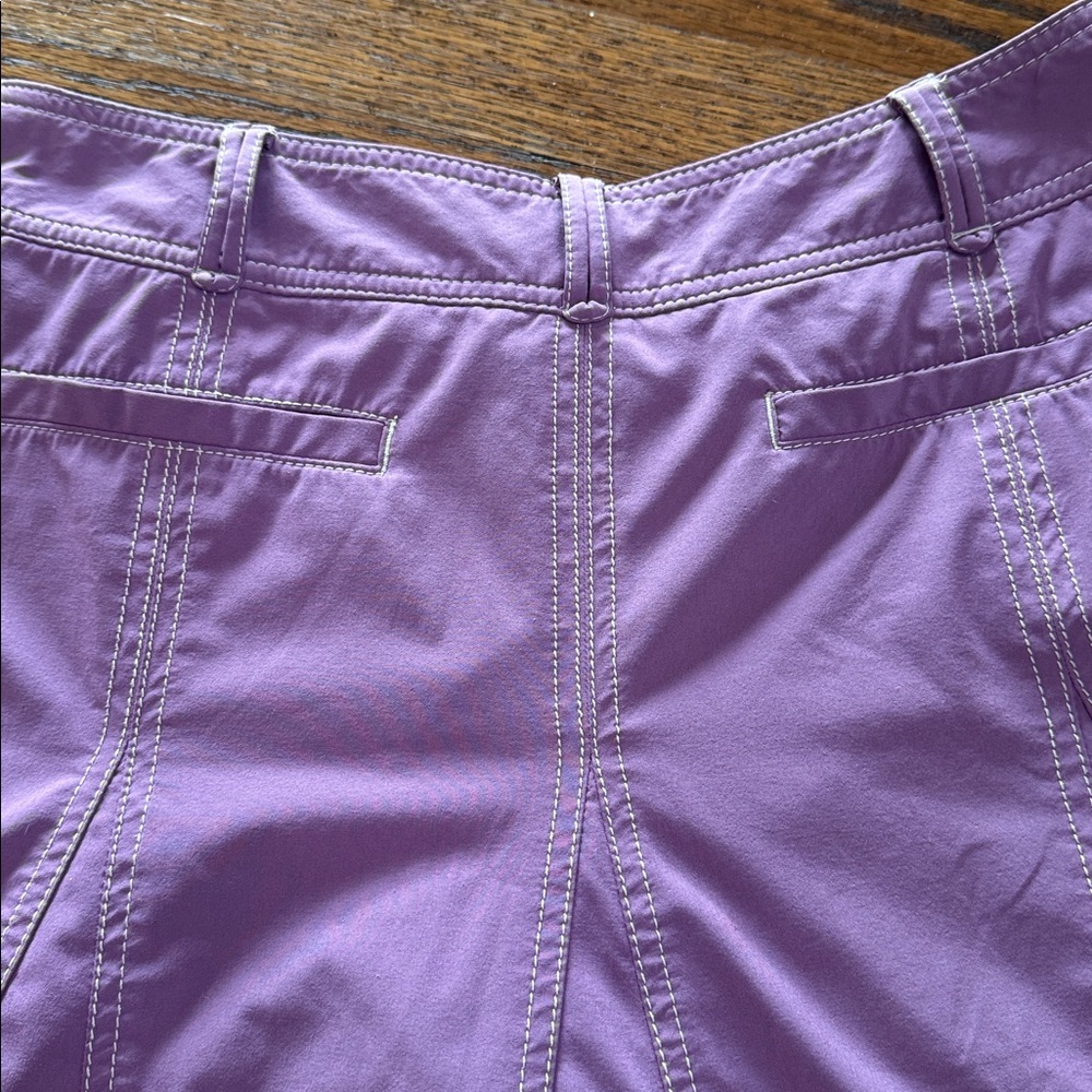 Athleta Whatever Soft Lavender Flared Athletic Hi… - image 6